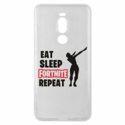 Чехол для Meizu Note 8 Fortnite repeat dab - PrintSalon