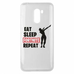 Чехол для Xiaomi Pocophone F1 Fortnite repeat dab - PrintSalon