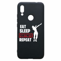 Чехол для Xiaomi Redmi 7 Fortnite repeat dab - PrintSalon