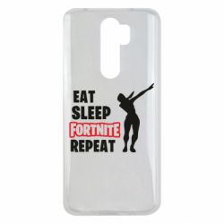 Чехол для Xiaomi Redmi Note 8 Pro Fortnite repeat dab - PrintSalon