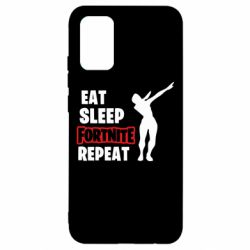 Чехол для Samsung A02s/M02s Fortnite repeat dab - PrintSalon