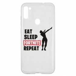 Чехол для Samsung A11/M11 Fortnite repeat dab - PrintSalon