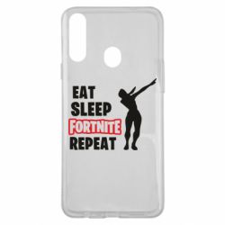 Чехол для Samsung A20s Fortnite repeat dab - PrintSalon