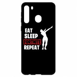 Чехол для Samsung A21 Fortnite repeat dab - PrintSalon