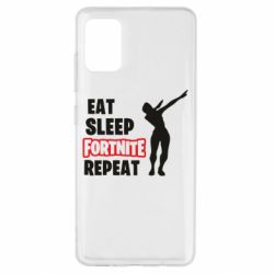 Чехол для Samsung A51 Fortnite repeat dab - PrintSalon
