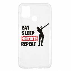 Чехол для Samsung M31 Fortnite repeat dab - PrintSalon