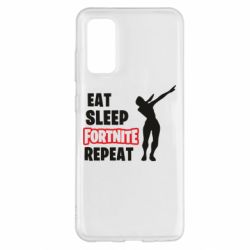 Чехол для Samsung S20 Fortnite repeat dab - PrintSalon