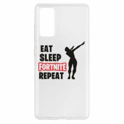 Чехол для Samsung S20 FE Fortnite repeat dab - PrintSalon