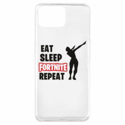 Чехол для Oppo A73 Fortnite repeat dab - PrintSalon