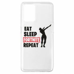 Чехол для Oppo A74 4G Fortnite repeat dab - PrintSalon