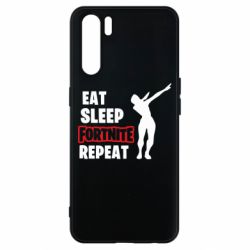Чехол для Oppo A91/Reno3 Fortnite repeat dab - PrintSalon
