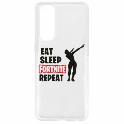 Чехол для Oppo Reno 4 Pro Fortnite repeat dab - PrintSalon