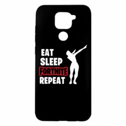 Чехол для Xiaomi Redmi Note 9/Redmi 10X Fortnite repeat dab - PrintSalon