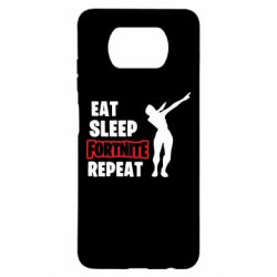 Чехол для Xiaomi Poco X3 Fortnite repeat dab - PrintSalon