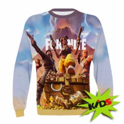 Дитячий 3D світшот Fortnite season 8