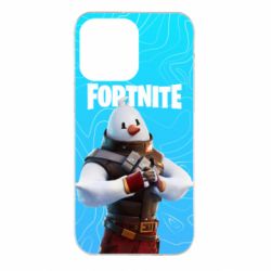 Чехол для iPhone 14 Pro Max Fortnite Snowman - PrintSalon