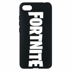 Чехол для Xiaomi Redmi 6A Fortnite text - PrintSalon