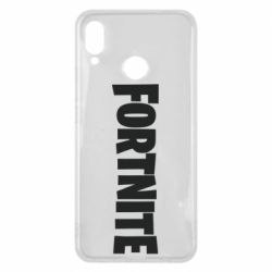 Чехол для Huawei P Smart Plus 2018 Fortnite text - PrintSalon