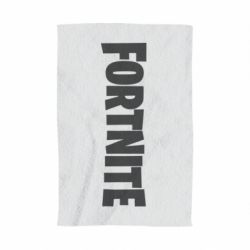 Полотенце с принтом Fortnite text - PrintSalon