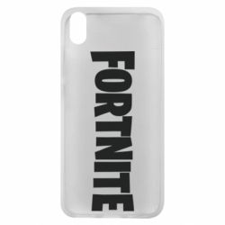 Чехол для Xiaomi Redmi 7A Fortnite text - PrintSalon