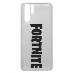 Чехол для Huawei P30 Pro Fortnite text - PrintSalon