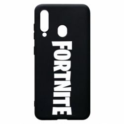 Чехол для Samsung A60 Fortnite text - PrintSalon