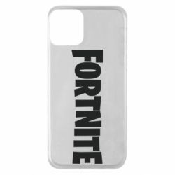 Чехол для iPhone 11 Fortnite text - PrintSalon