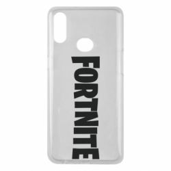 Чехол для Samsung A10s Fortnite text - PrintSalon
