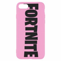 Чехол для iPhone SE 2020 Fortnite text - PrintSalon
