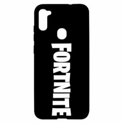 Чехол для Samsung A11/M11 Fortnite text - PrintSalon
