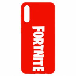 Чехол для Samsung A50 Fortnite text - PrintSalon
