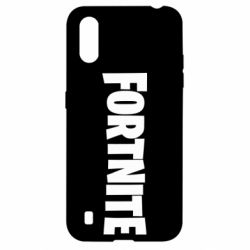 Чехол для Samsung A01/M01 Fortnite text
