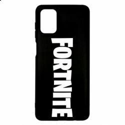 Чехол для Samsung M51 Fortnite text - PrintSalon