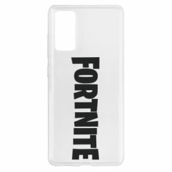 Чехол для Samsung S20 FE Fortnite text - PrintSalon