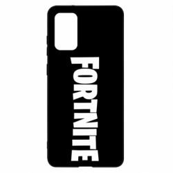 Чехол для Samsung S20+ Fortnite text - PrintSalon