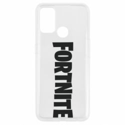 Чехол для Oppo A53/A32/A33 Fortnite text - PrintSalon