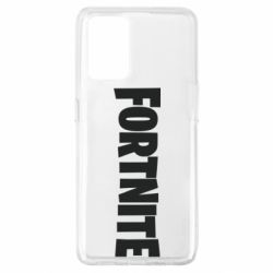 Чехол для Oppo A74 4G Fortnite text - PrintSalon