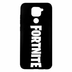 Чехол для Xiaomi Redmi Note 9/Redmi 10X Fortnite text - PrintSalon