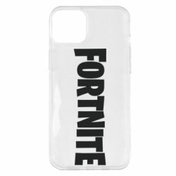 Чехол для iPhone 14 Plus Fortnite text - PrintSalon