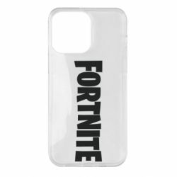 Чехол для iPhone 14 Pro Max Fortnite text - PrintSalon