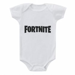 Детский бодик Fortnite text - PrintSalon