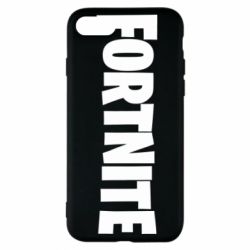 Чехол для iPhone 7 Fortnite text - PrintSalon