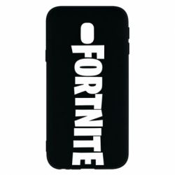 Чехол для Samsung J3 2017 Fortnite text - PrintSalon