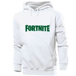 Мужское худи Fortnite text - PrintSalon