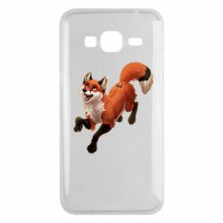Чехол для Samsung J3 2016 Fox in flight - PrintSalon