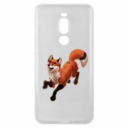 Чехол для Meizu Note 8 Fox in flight - PrintSalon