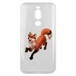 Чехол для Meizu X8 Fox in flight - PrintSalon