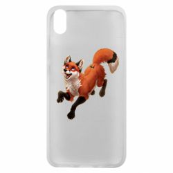 Чехол для Xiaomi Redmi 7A Fox in flight - PrintSalon