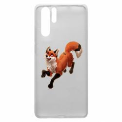 Чехол для Huawei P30 Pro Fox in flight - PrintSalon