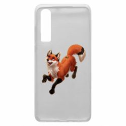 Чехол для Huawei P30 Fox in flight - PrintSalon
